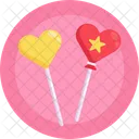 Red Heart Balloon Balloon Heart Icon