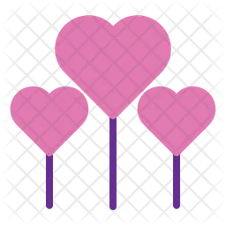 Balloon heart  Icon