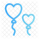 Balloon Heart  Icon