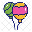 Balloon New Years Eve New Year Icon