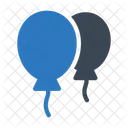 Balloon Fly Decoration Icon