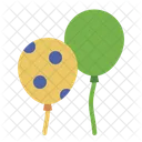Balloon Party Birthday Icon