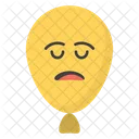 Balloon Smiley Face  Icon