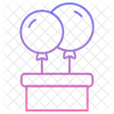Balloon stand  Icon
