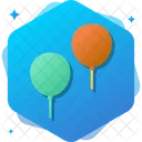 Balloons Celebration Logo Icon