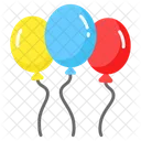 Balloons Helium Bunch Icône