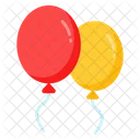 Balloons Helium Bunch Icon