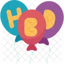 Balloons Celebration Party Icon