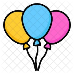 Balloons  Icon