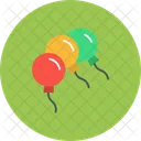 Balloons Birthday Celebration Icon