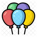 Balloons Celebration Party Icon