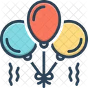 Balloons Slushy Formalize Icon
