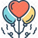 Balloons Slushy Adornment Icon