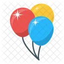 Balloon Party Balloon New Year Balloon Icon