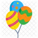 Balloons Air Birthday Icon