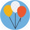 Balloons Party Kid Icon