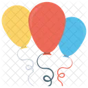 Balloons Colorful Balloons Fun Element Icon