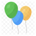 Balloons Party Balloons Helium Balloons Icon