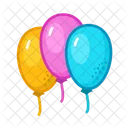 Ballons Party Fun Icon