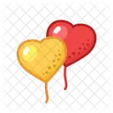 Hearts Party Fun Icon