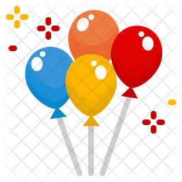 Balloons  Icon