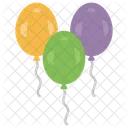Decorative Balloons Birthday Balloons Garlands Icon