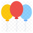Balloons Helium Balloons Party Balloons Icon