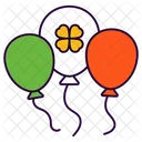 Balloons Float Party Icon