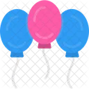 Balloons Birthday Celebration Icon