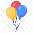 Balloons Party Balloons Helium Balloons Icon