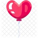 Balloons Heart Balloon Decoration Icon