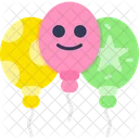 Balloons Birthday Celebrate Icon