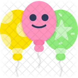 Balloons  Icon