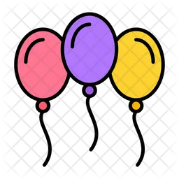 Balloons  Icon