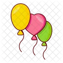 Balloons Party Celebration Icon