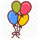 Balloons Celebration Festival Icon