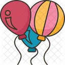 Balloons Party Carnival Icon