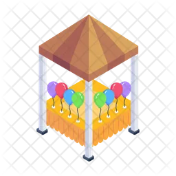 Balloons Booth  Icon