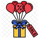 Balloons Box  Icon