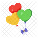 Balloons Bunch  Icon