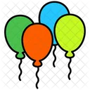 Balloons Celebration Party Icon