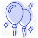 Balloons Party Celebration Icon