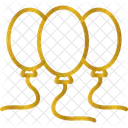 Balloons Party Decoration Icon