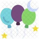 Balloons Party Fun Icon