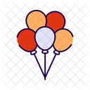 Balloons Celebration Party Icon