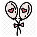 Ballons Love Party Icon