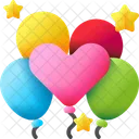 Balloons Celebration Party Icon