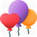 Balloons Celebration Party Icon