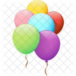 Balloons  Icon