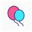 Balloons Celebration Birthday Celebration Icon